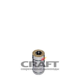 Труба сэндвич 0,25 м (316/0,5 мм+304) D130x230