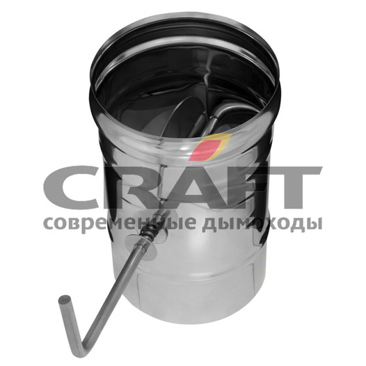 Фотография Шибер (поворотный) (316/0,5 мм) D130