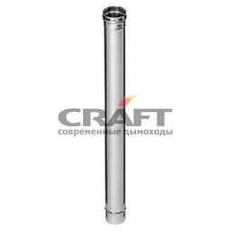 Труба дымохода 1 м (316/0,5 мм) D130