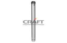 Труба дымохода 1 м (316/0,5 мм) D200