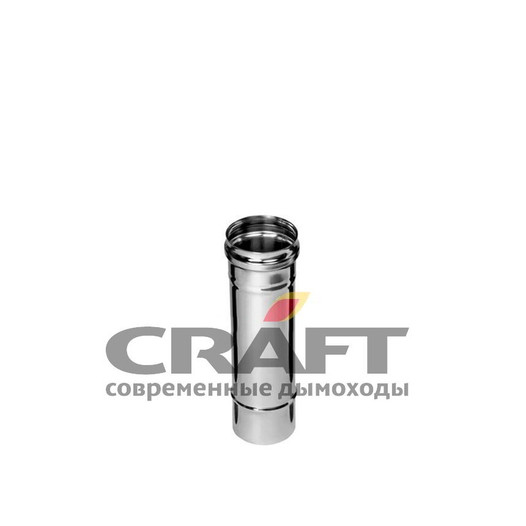 Фотография Труба дымохода 0,25 м (316/0,5 мм) D130