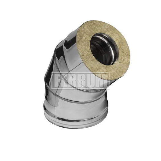 Фотография Сэндвич-колено 135° (430/0,8 мм + нерж.) D115х200