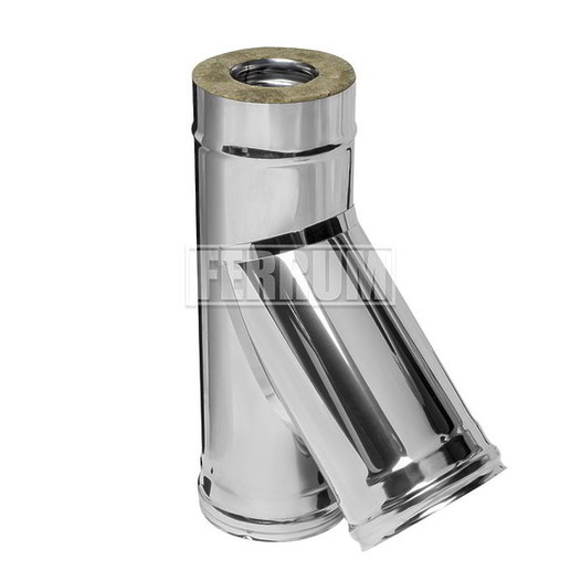 Фотография Сэндвич-тройник 135° (430/0,8мм + нерж.) D150х210