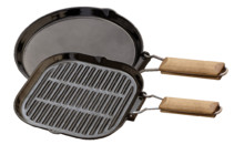 Чугунная сковорода, круглая 240 x 30