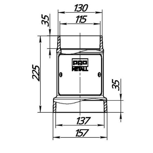 Фотография Стартовый дымоход 115-136