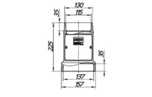 Стартовый дымоход 115-136
