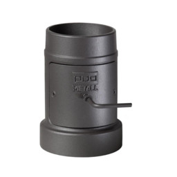 Стартовый дымоход 115-136 с ревизией и шибером