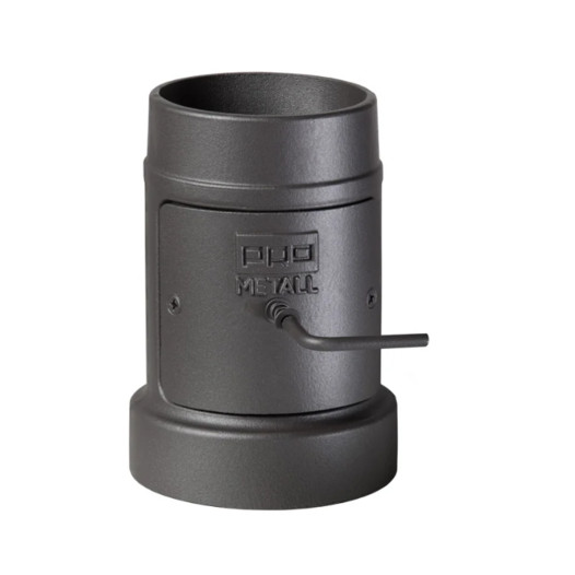 Фотография Стартовый дымоход 115-136 с ревизией и шибером