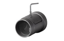 Стартовый дымоход 115-136 с ревизией и шибером