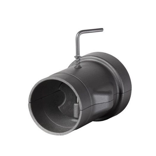 Фотография Стартовый дымоход 115-136 разборный с шибером