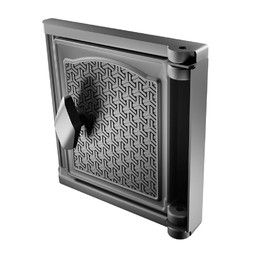 Чугунная дверца для камина прочистная "Арктика"