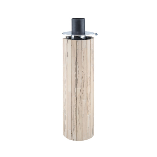 Фотография Дымоход конвектор Окаменевшее дерево наборный