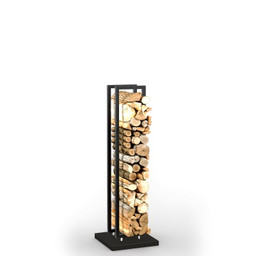 Дровник Stella малый металл черный основание черный