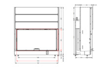 Каминная топка Астов ПС 15080