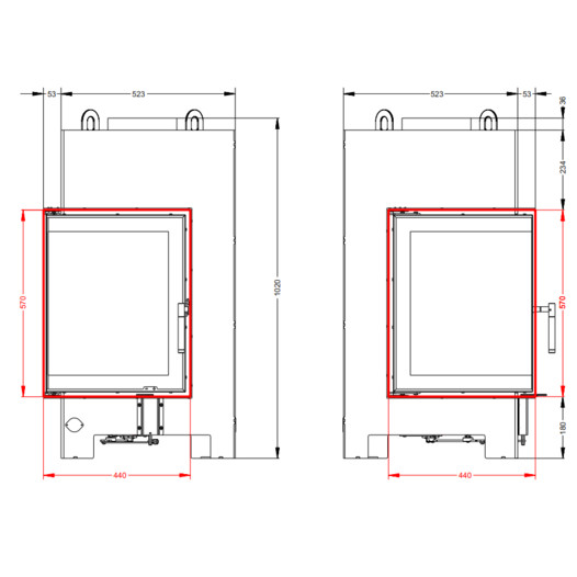 Фотография Каминная топка Астов П2С 440