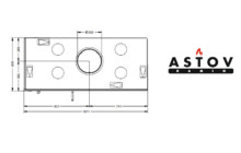 Каминная топка Астов П2С 14057