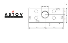Каминная топка Астов П2С 14057