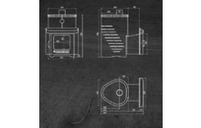 Печь для бани Ферингер ПФ Малютка в кожухе Лайн