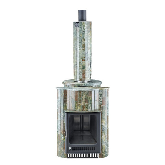 Фотография Печь для бани Ферингер ПФ Малютка Жадеит наборный