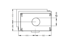 Открытый камин Астов О2С 90\50