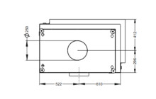 Открытый камин Астов О2С 90\50