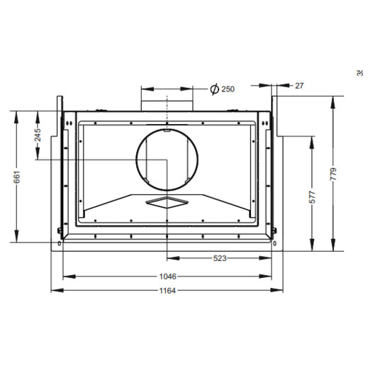 Фотография Открытый камин Астов О3С 97\50