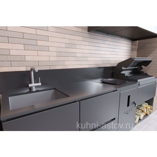 Фотография Уличная модульная кухня Астов № 1