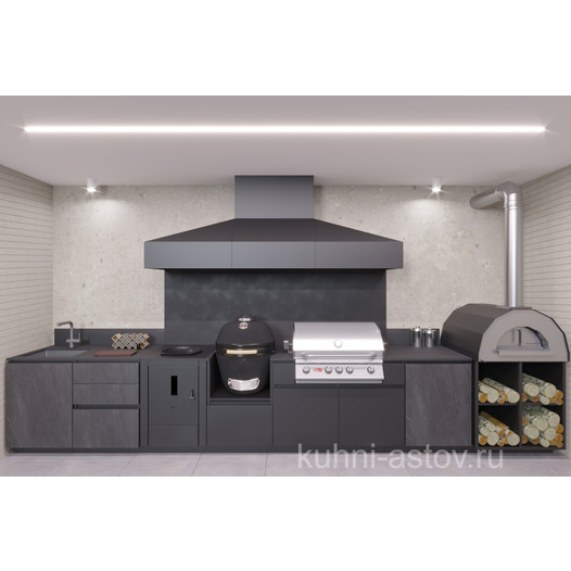 Фотография Уличная модульная кухня Астов №2