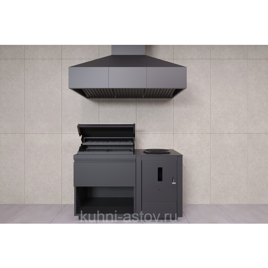 Фотография Уличная модульная кухня Астов №4