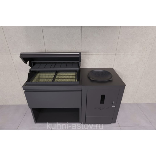 Фотография Уличная модульная кухня Астов №4