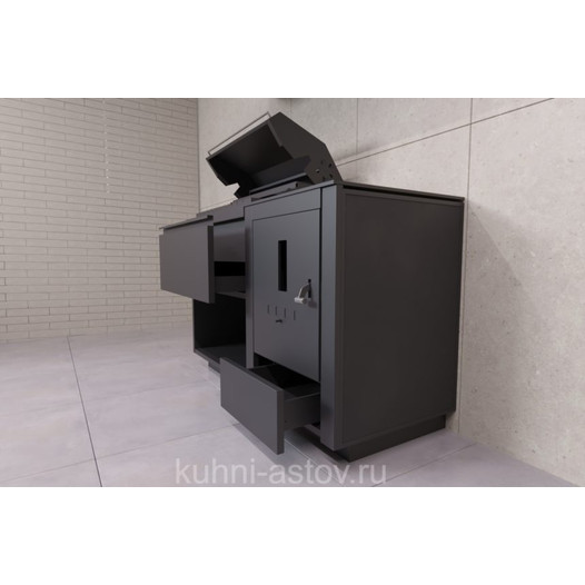 Фотография Уличная модульная кухня Астов №4