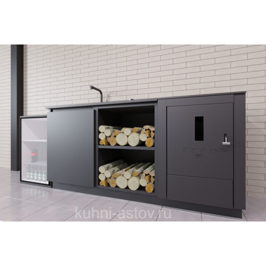 Фотография Уличная модульная кухня Астов №6