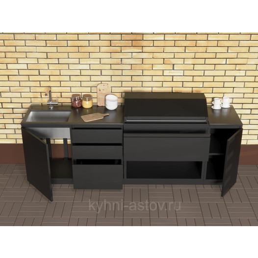 Фотография Уличная модульная кухня Астов №8