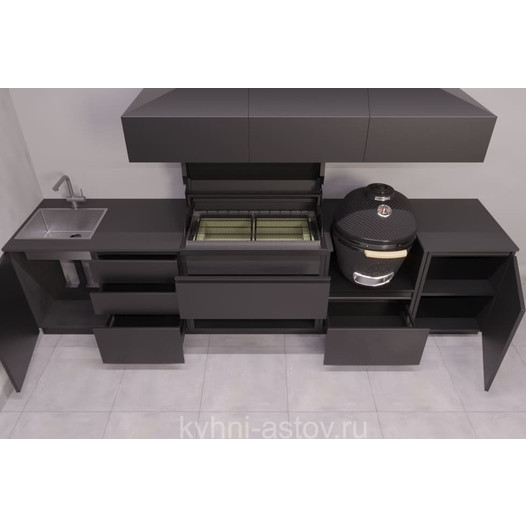 Фотография Уличная модульная кухня Астов №8