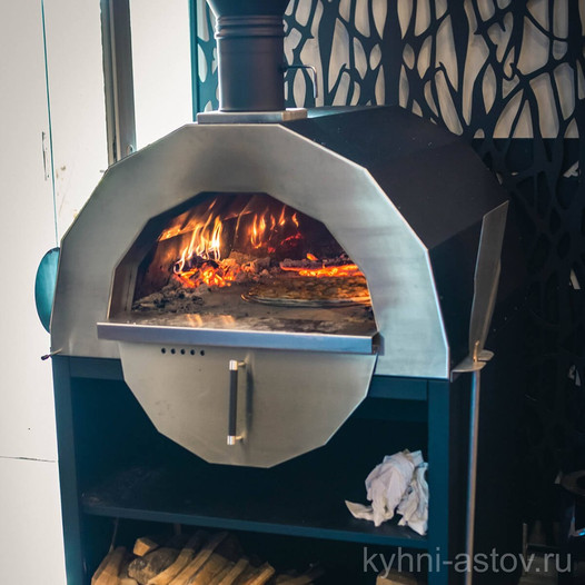Фотография Печь дровяная для пиццы 1000 мм