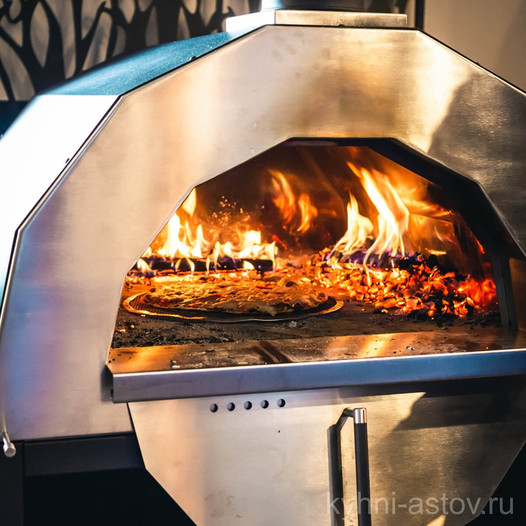 Фотография Печь дровяная для пиццы 800 мм