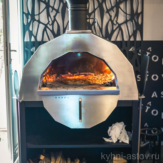 Фотография Печь дровяная для пиццы 800 мм