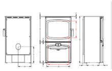 Печь-камин Астов Алиса 920