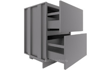 Модуль с 2 выдвижными ящиками