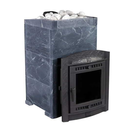 Фотография Банная печь ProMetall Атмосфера XL в облицовке 