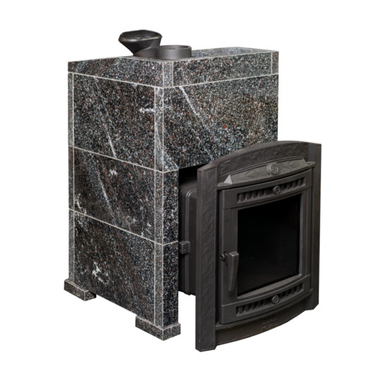 Фотография Банная печь ProMetall Атмосфера XL в облицовке 