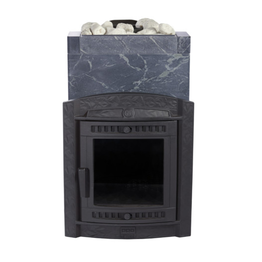 Фотография Банная печь ProMetall Атмосфера L в облицовке 