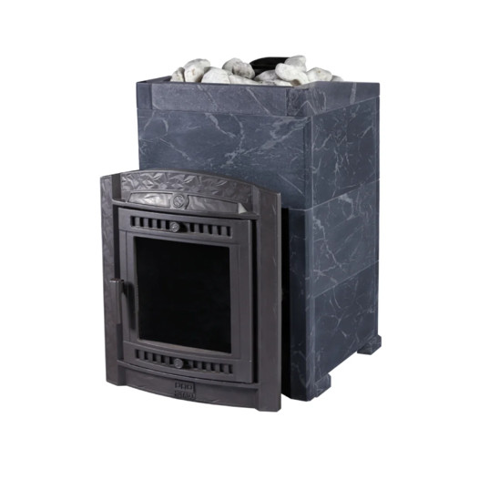 Фотография Банная печь ProMetall Атмосфера L в облицовке 