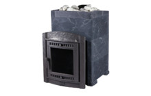 Банная печь ProMetall Атмосфера L в облицовке 