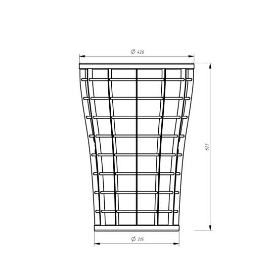 Фотография Сетка-каменка натрубная V
