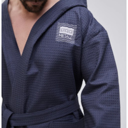 Халат банный с капюшоном