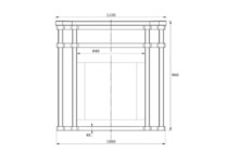Портал из натурального камня Пироксенит Элит от Прометалл