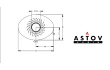 Печь-камин Астов OVAL