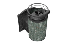 Банная печь ProMetall Атмосфера L в ламелях 