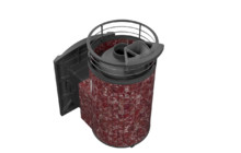 Банная печь ProMetall Атмосфера L в ламелях 